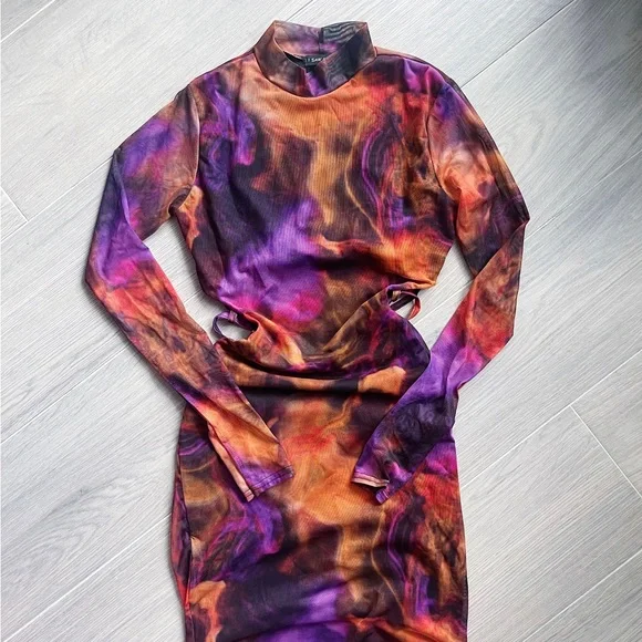 Mini Mesh Dress 🧡 - Picture 3 of 7